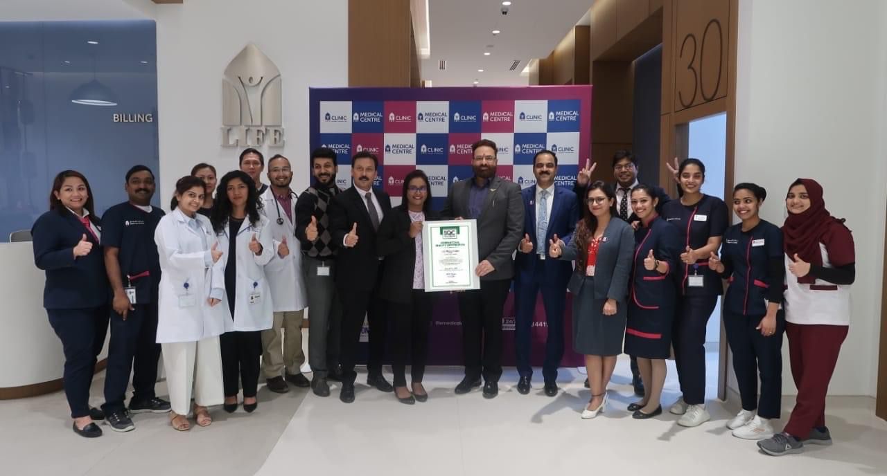 Life Medical Centre Of Dubai UAE Gets Certified With International 